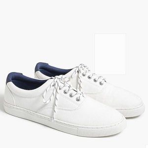 NWT JCrew Explorer canvas lace-up sneakers Size 7 Medium (Mens)